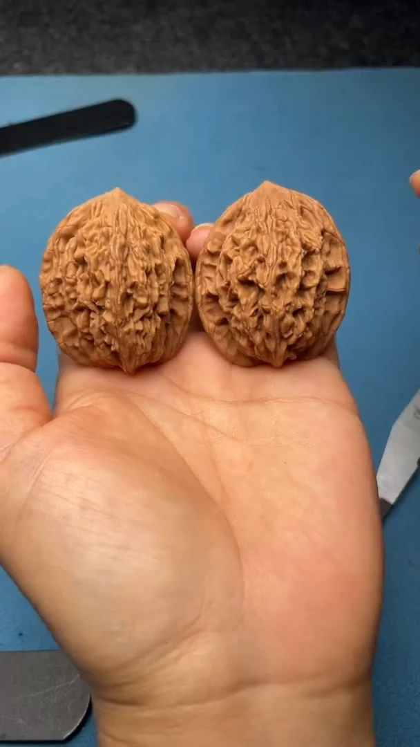 桃核把件w55  麦虎 37尺