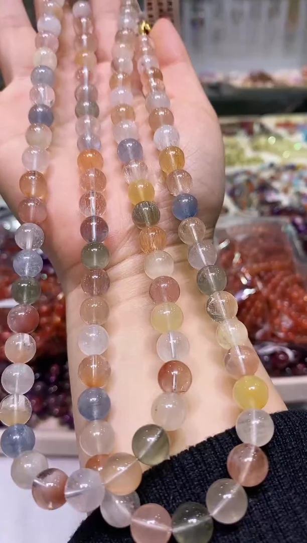 颈饰未镶嵌水晶多样性发其一