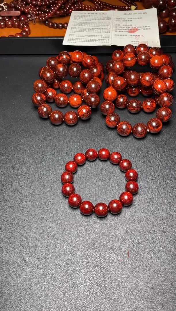 手串/手链小叶紫檀1.5带瘤疤顶泥