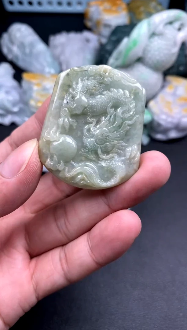吊坠(不含链)未镶嵌翡翠1