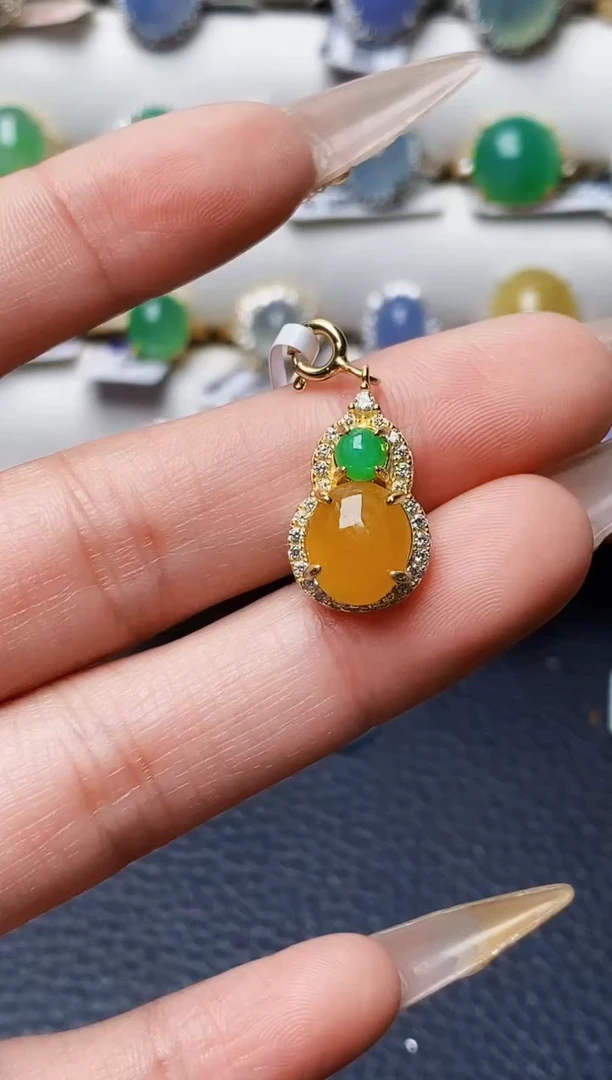 银S925镶嵌戒指翡翠1095