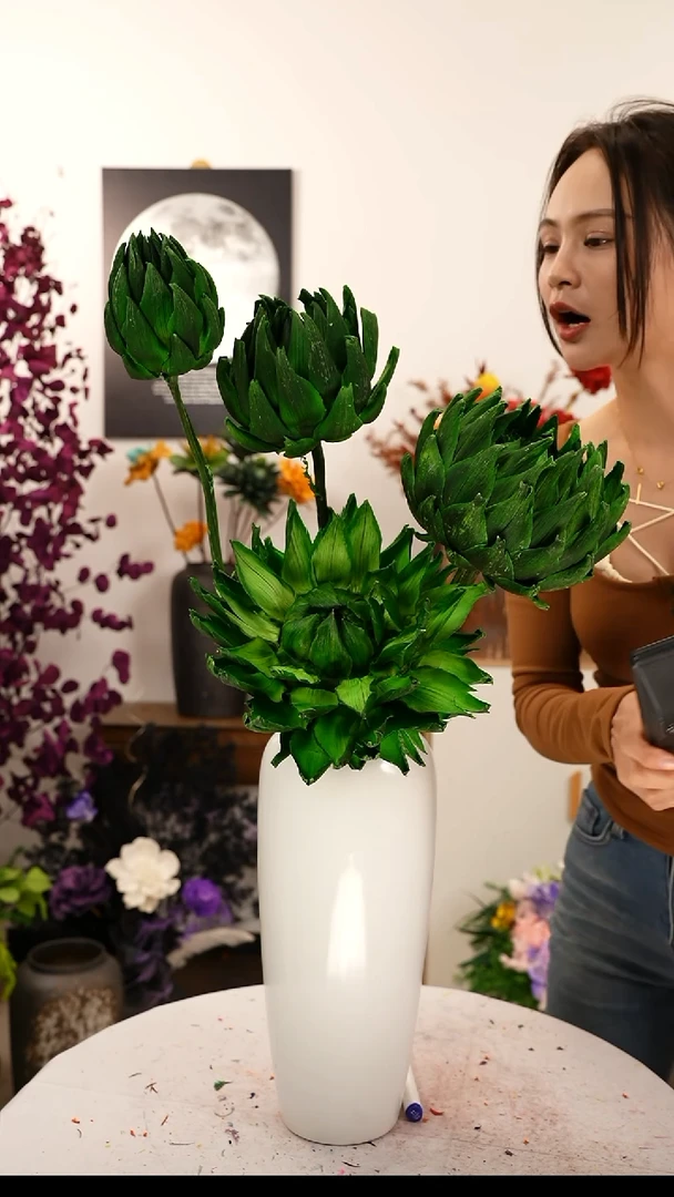 洋蓟永生花   A21