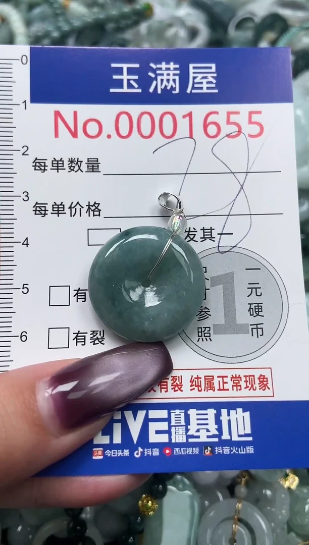 颈饰未镶嵌翡翠1655