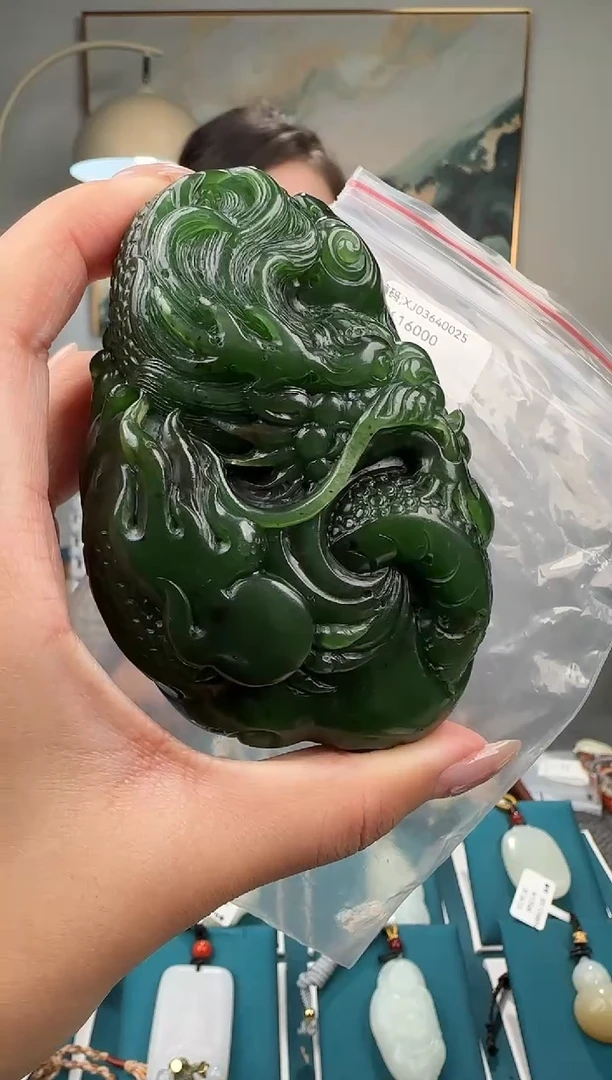 颈饰未镶嵌和田玉手把XJ