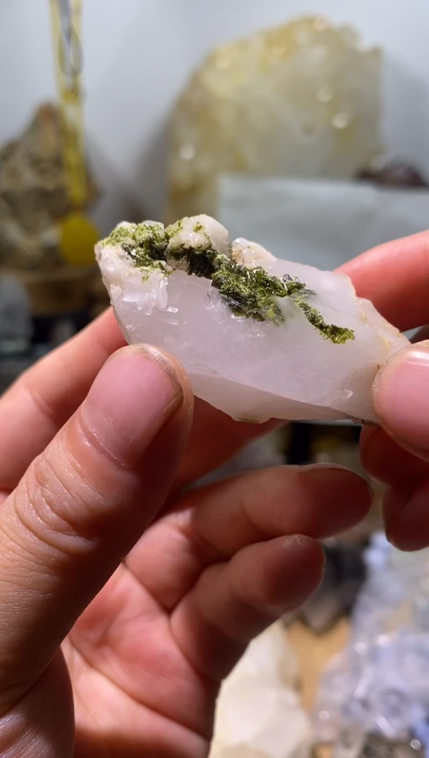 水晶珠宝半成品未镶嵌19号绿帘花园