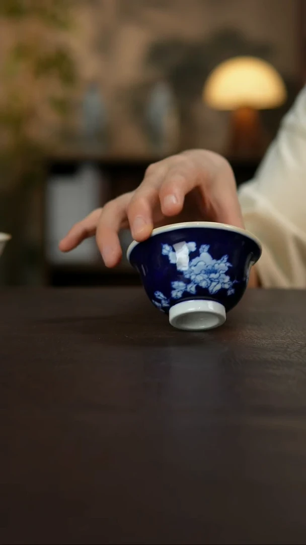 杯景德镇陶瓷杯碗柴烧多人