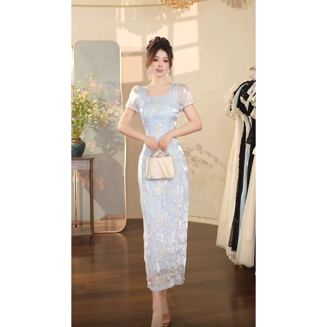 瑞瑞定制-1562（）连衣裙YQ1003