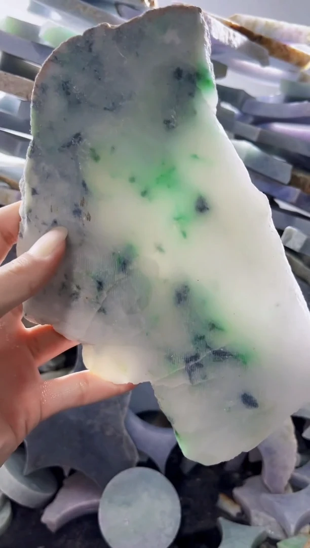 裸石翡翠缅甸翡翠A货陈205