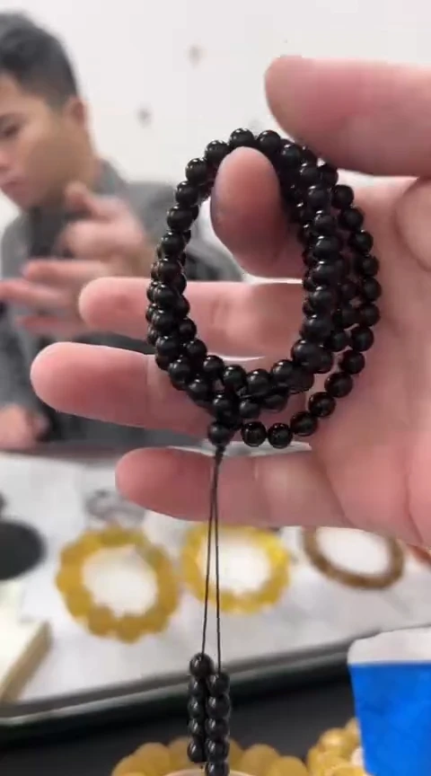 【闪购商品】琥珀项链未镶嵌卡6翳珀108