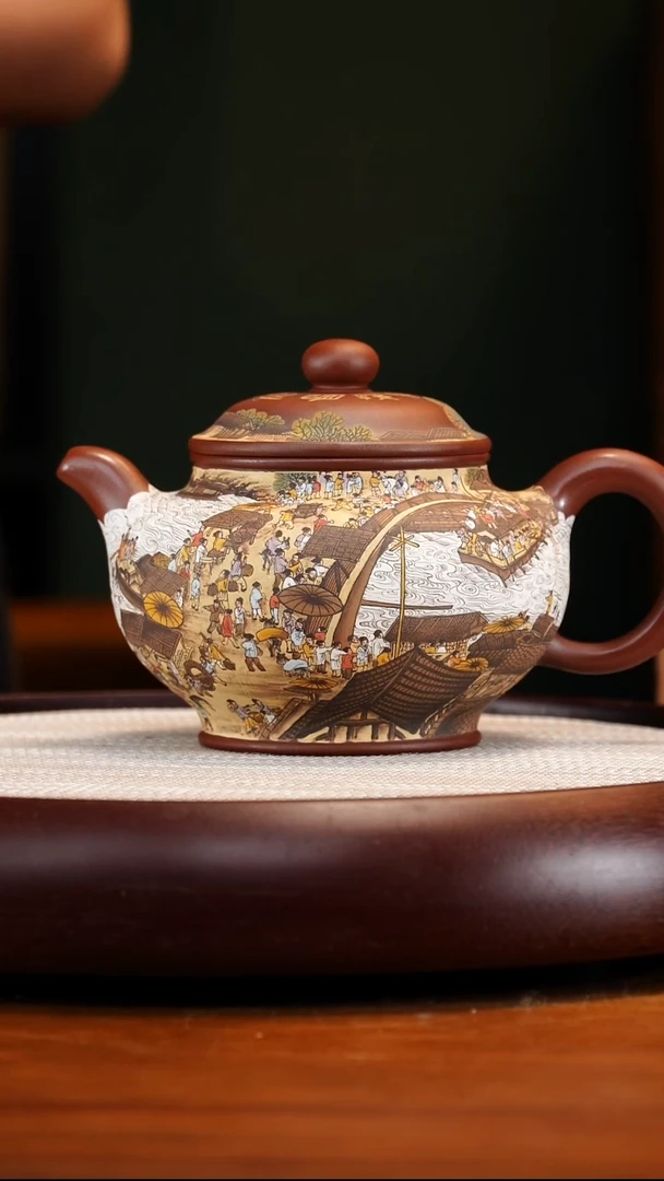 TL36底槽清掇只800cc清明上河图