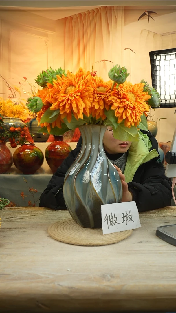 高度 30口径 9花瓶
