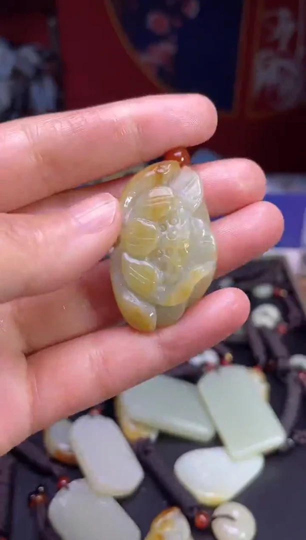 颈饰未镶嵌和田玉123