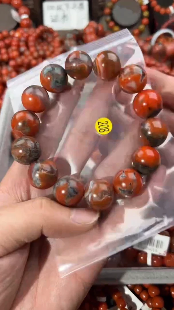 南红玛瑙手串未镶嵌16