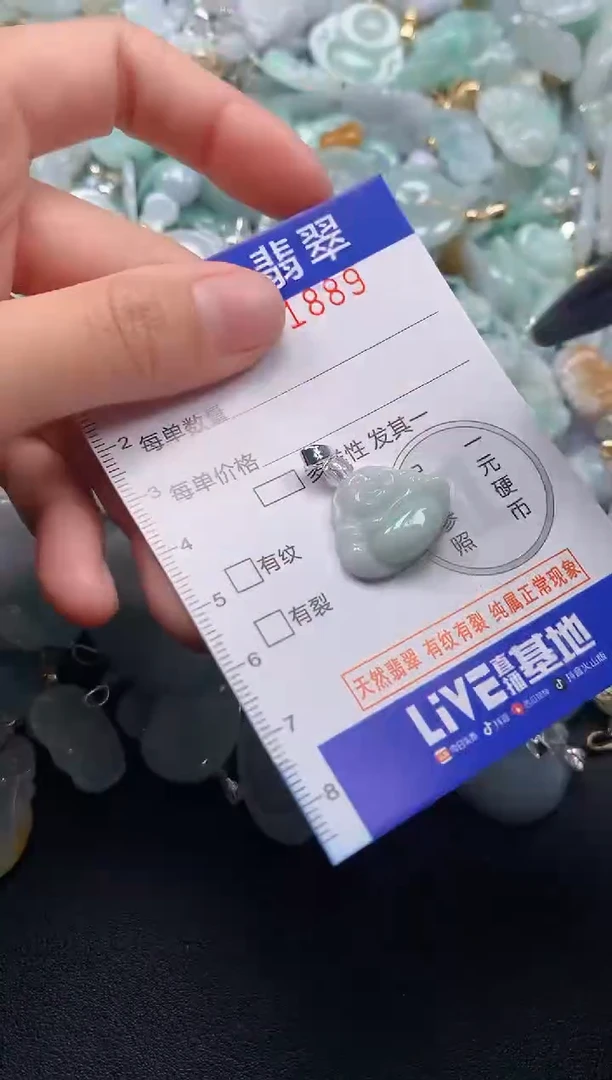 颈饰未镶嵌翡翠1889