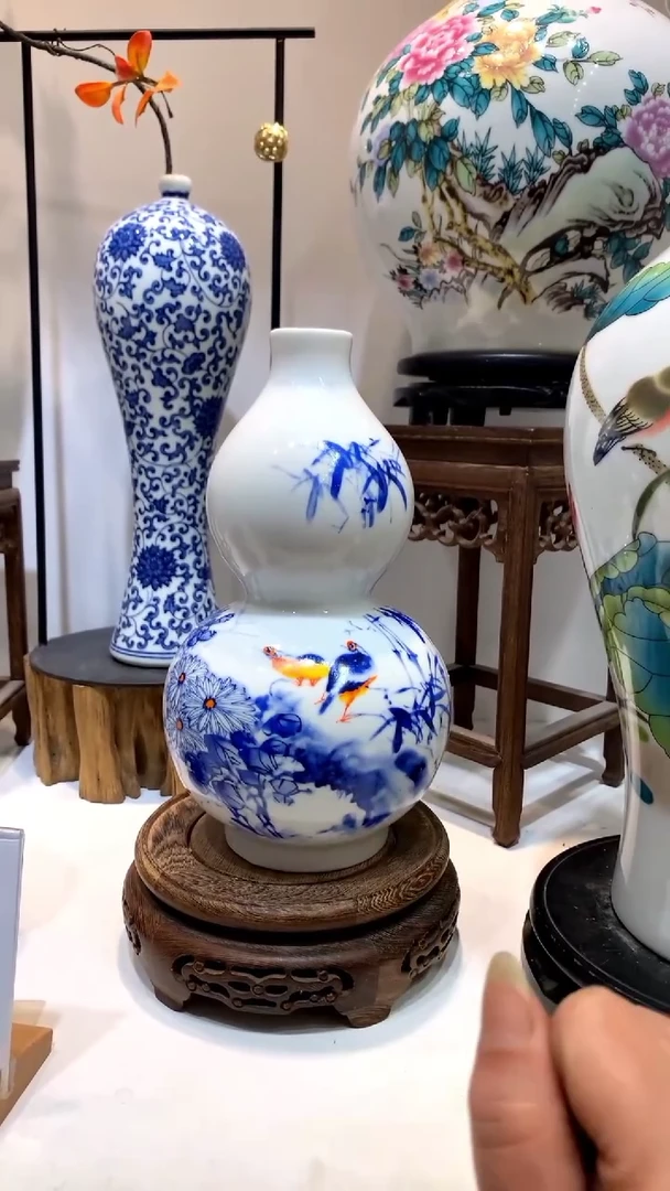 【闪购商品】景德镇陶瓷花瓶摆件1