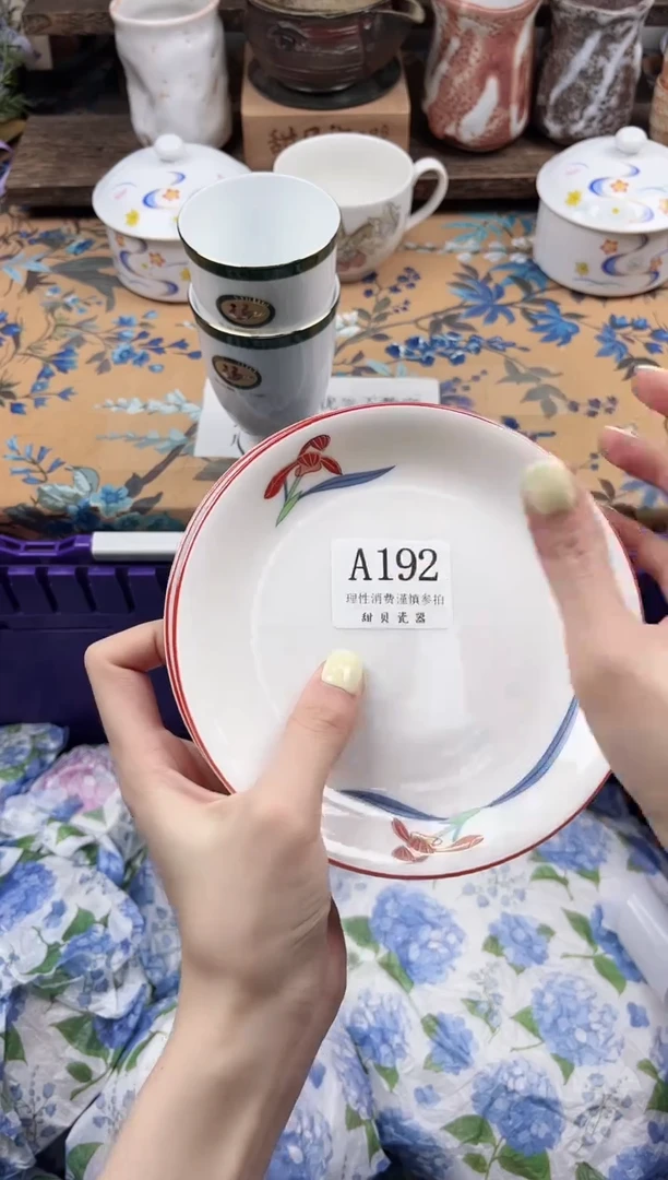 瓷片若*月                A192