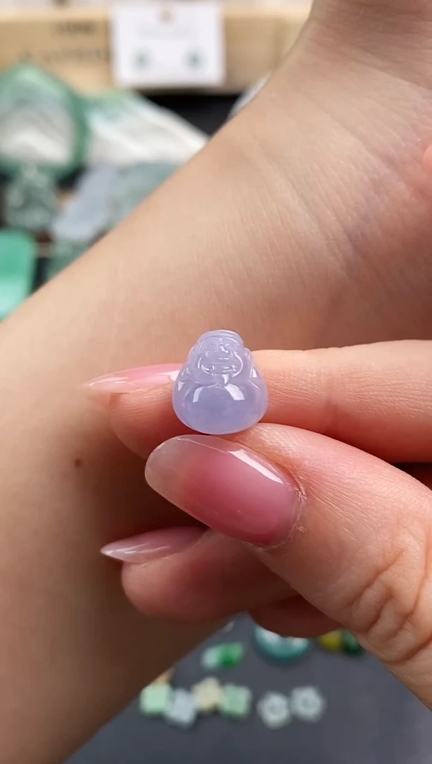 颈饰未镶嵌翡翠财财