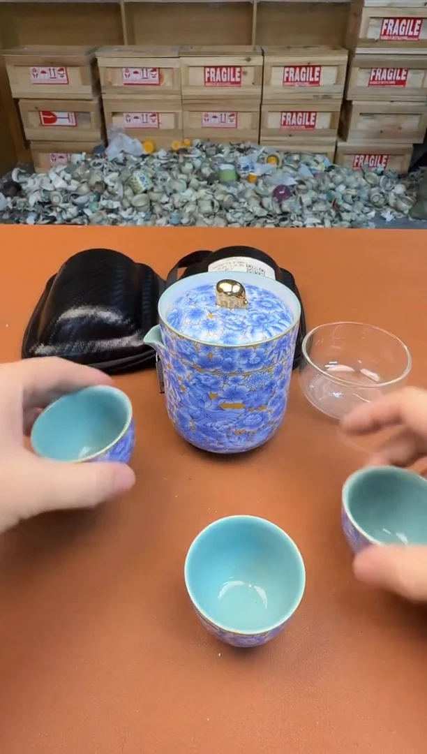 旅行有些茶具有瑕疵介意勿拍，直播样品清活都是孤品亏本卖