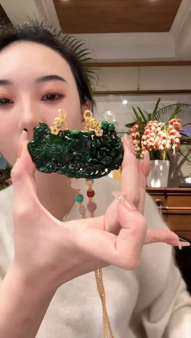 【闪购商品】翡翠颈饰未镶嵌国风