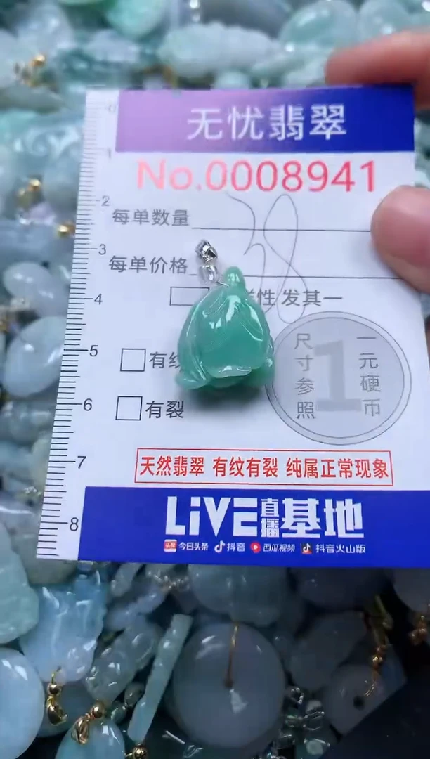 颈饰未镶嵌翡翠8941