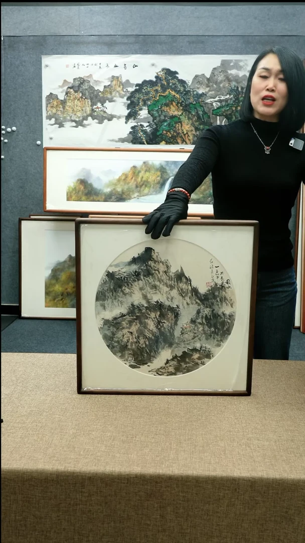 【闪购商品】国画52*52徐正道老师山水