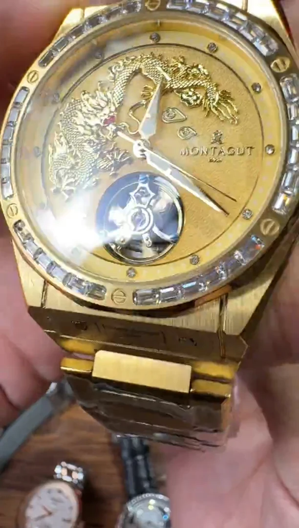 金属机械自动手表10