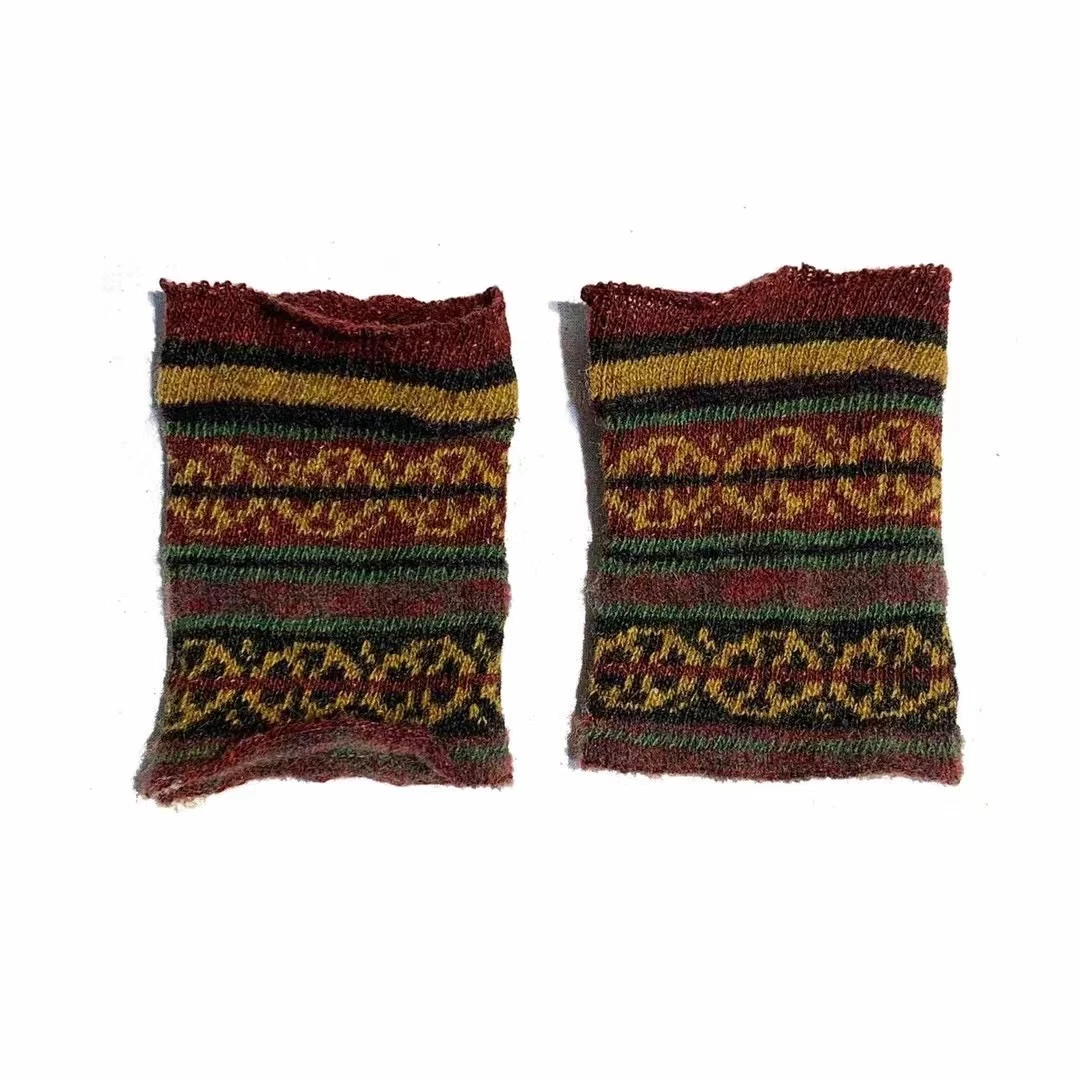 深深一刻左岸迷香冬季保暖秋冬针织袖套Z24FW7205长16宽10