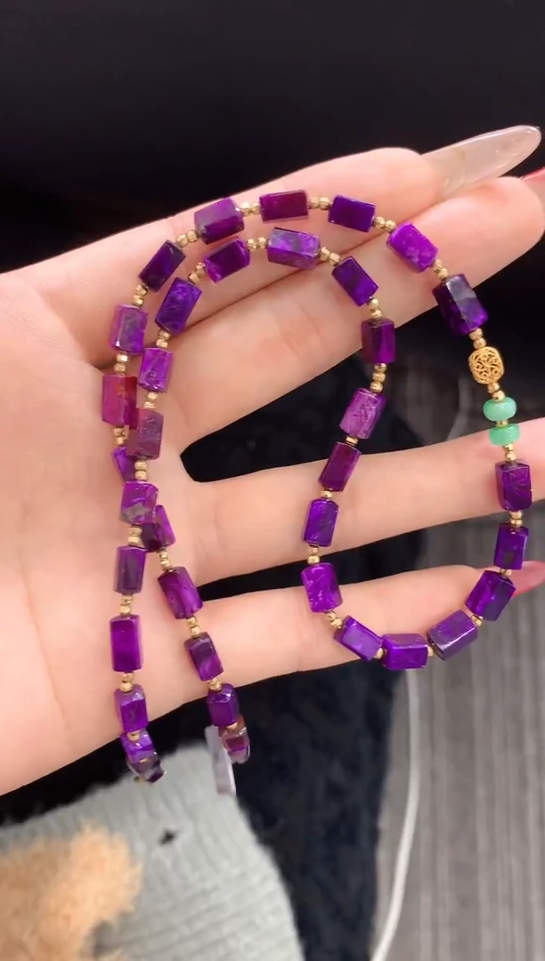 【闪购商品】苏纪石（舒俱来）.18K金镶嵌舒俱来项链