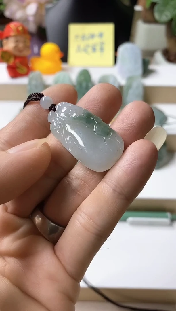 颈饰未镶嵌翡翠1天然缅甸翡翠A货