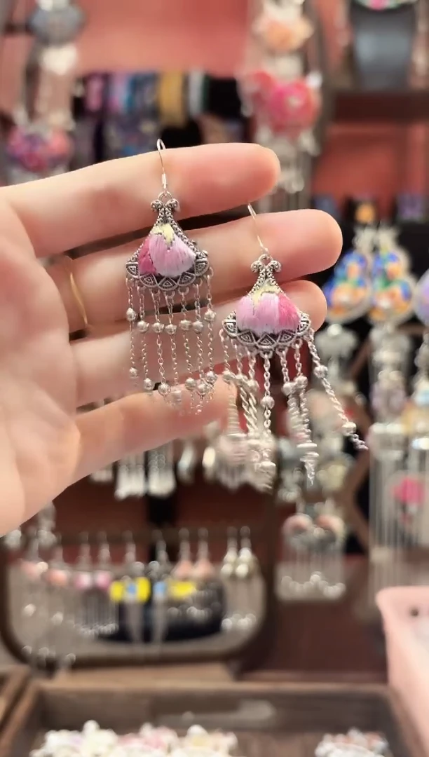 织绣 云织谣民族风精美饰品   475