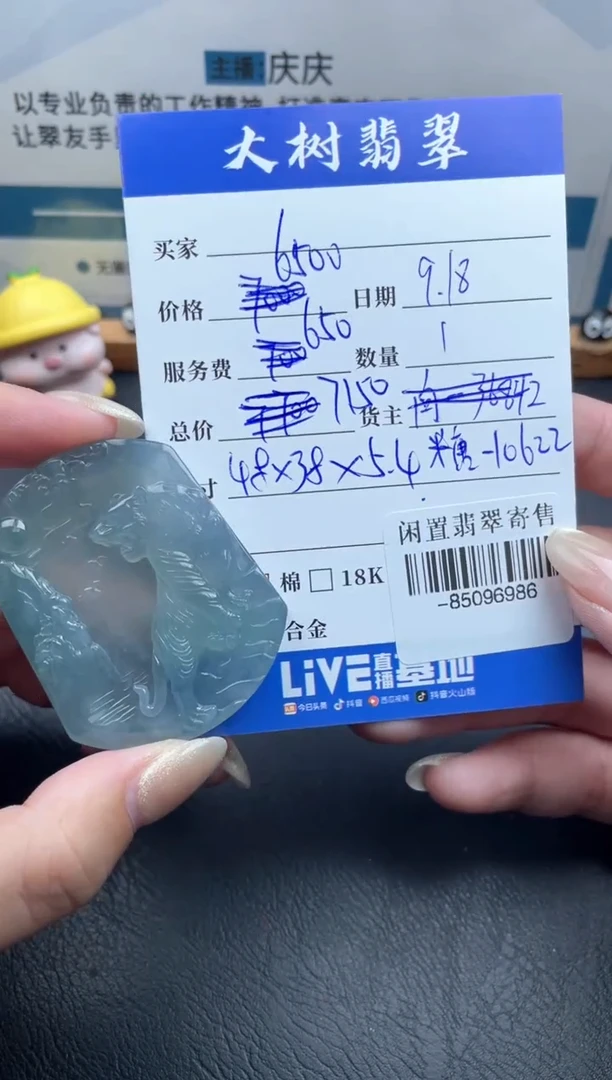 颈饰未镶嵌翡翠多人-85096986