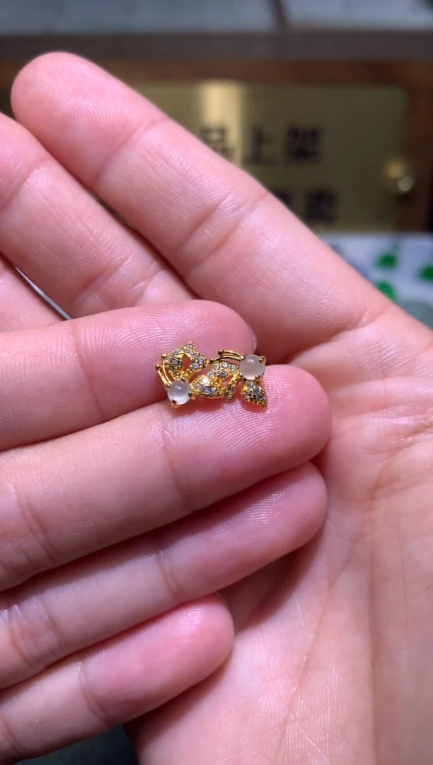 【闪购商品】翡翠颈饰银S925镶嵌净货