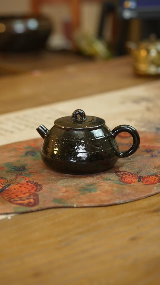 【闪购商品】瓷片景德镇上庄陶瓷手工壶