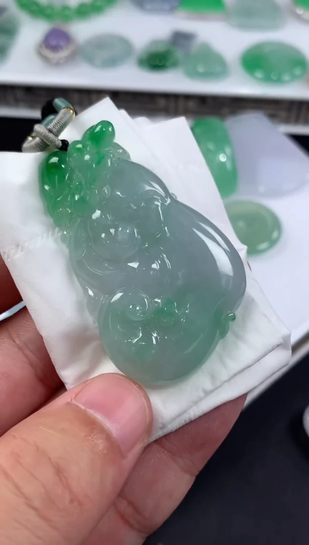 未镶嵌定制翡翠道*翡翠