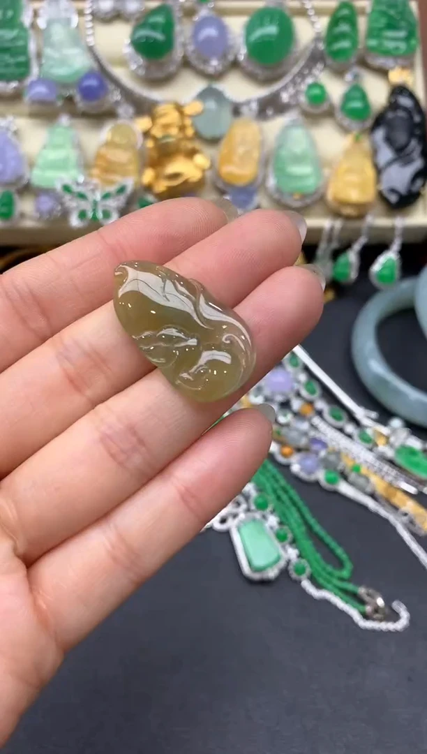 【闪购商品】翡翠颈饰未镶嵌37-中国好珍宝