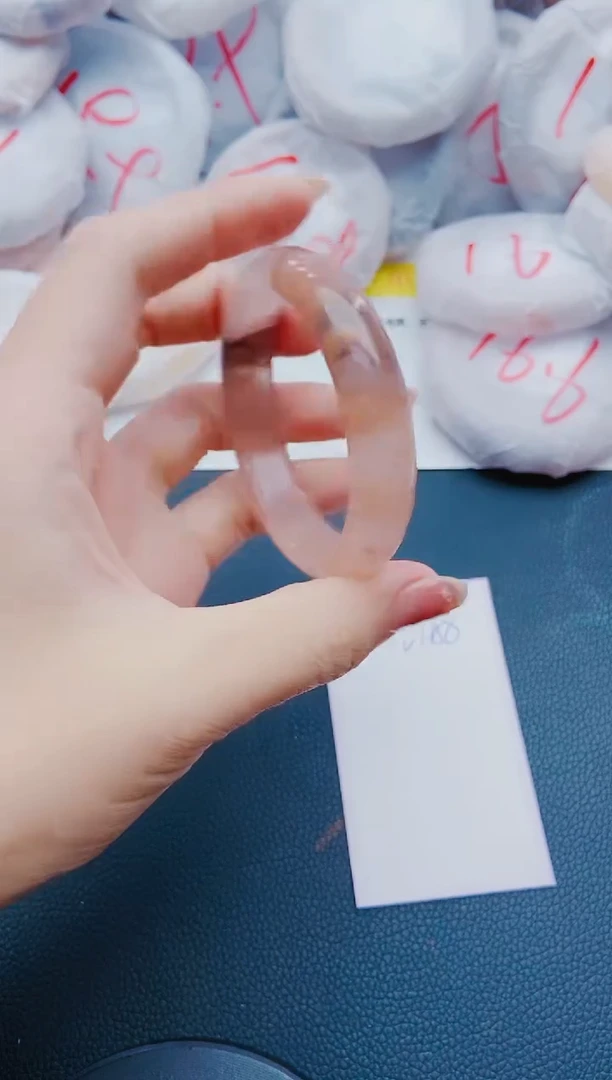 未镶嵌手镯石英质玉N158-53-54