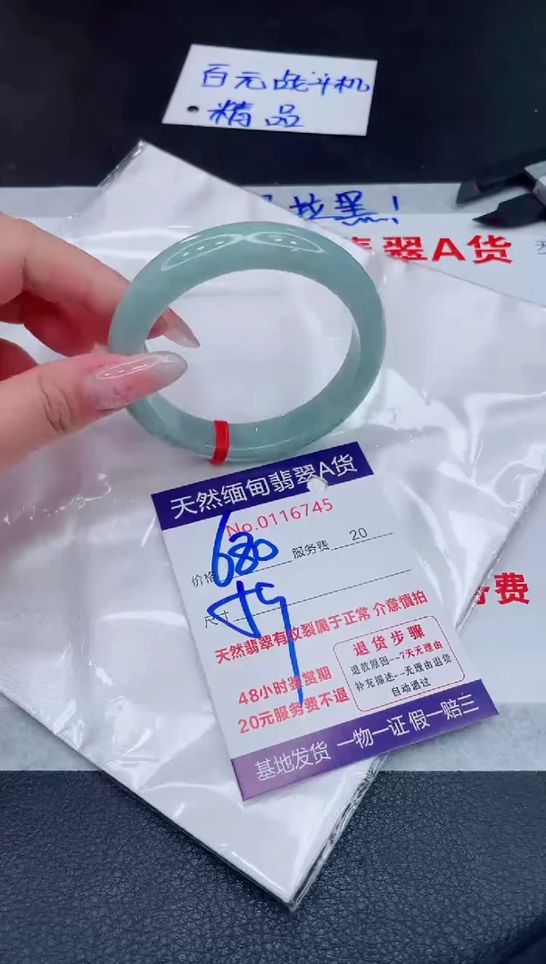 未镶嵌手镯翡翠680.00