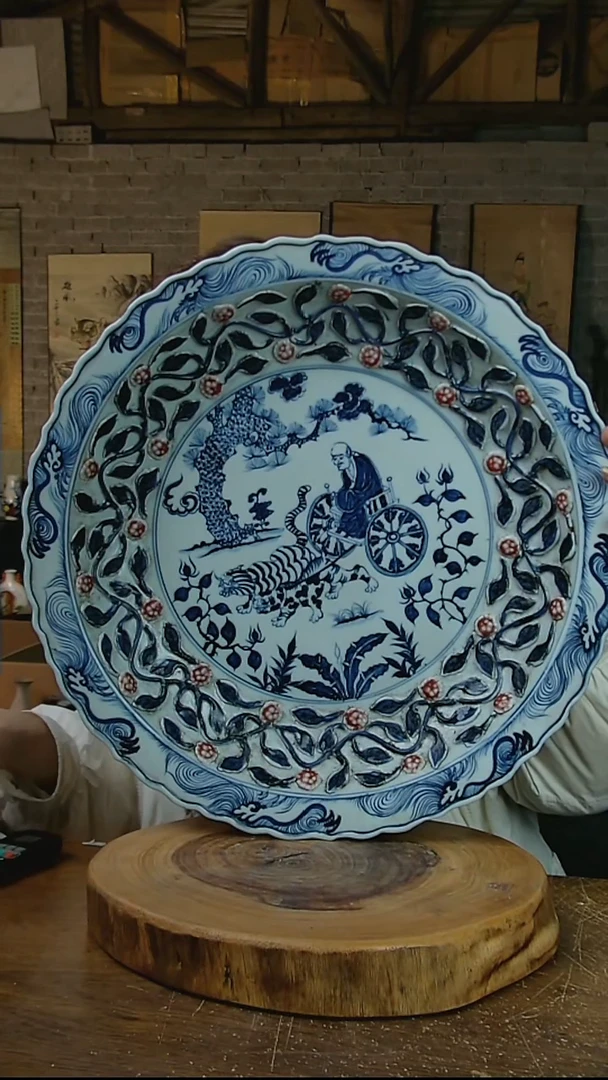 摆件陶景德镇陶瓷摆件102