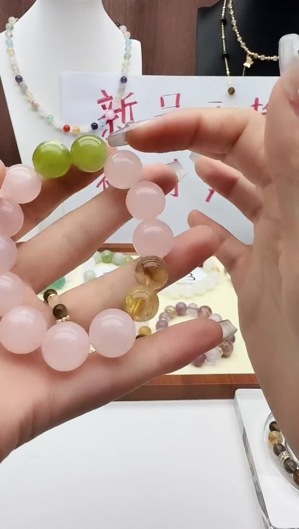 未镶嵌手串水晶天然原创设计DIY水晶多宝手串M224