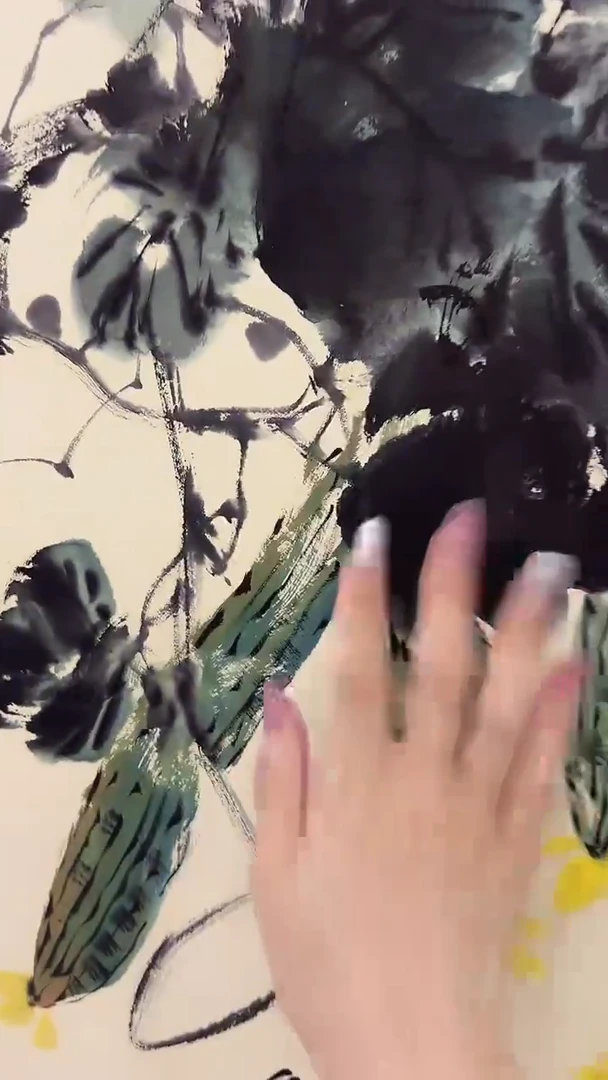 国画李纲-4平尺-花鸟国画