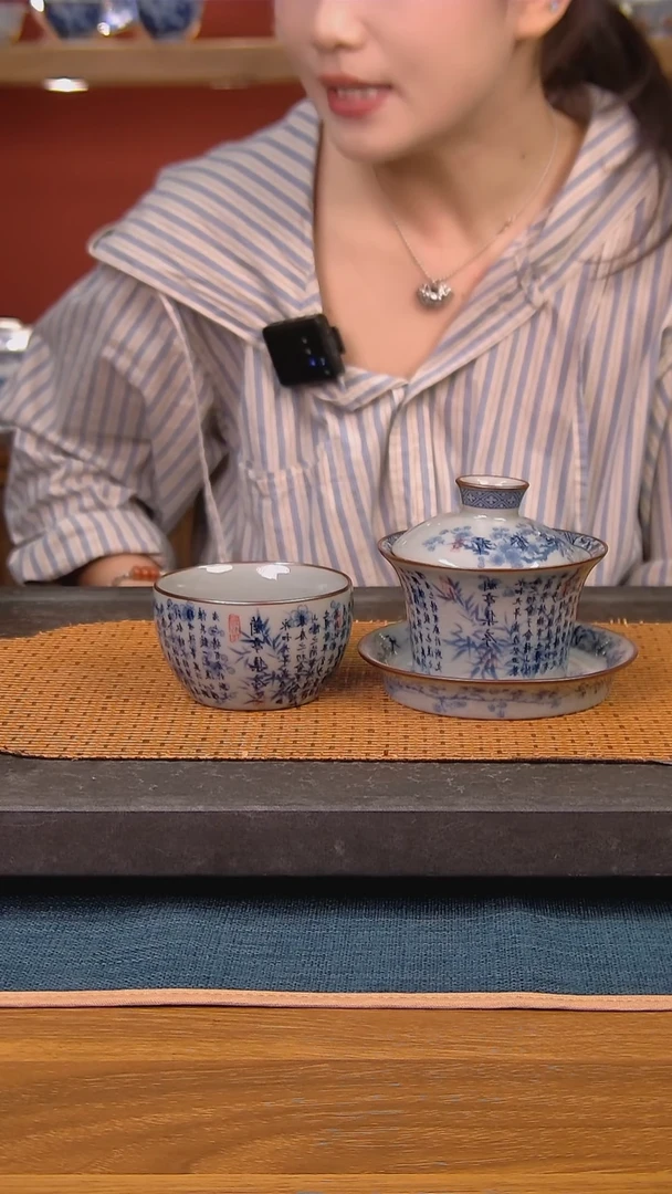 简装家用款2件套 老陶泥开片纹陶瓷茶具