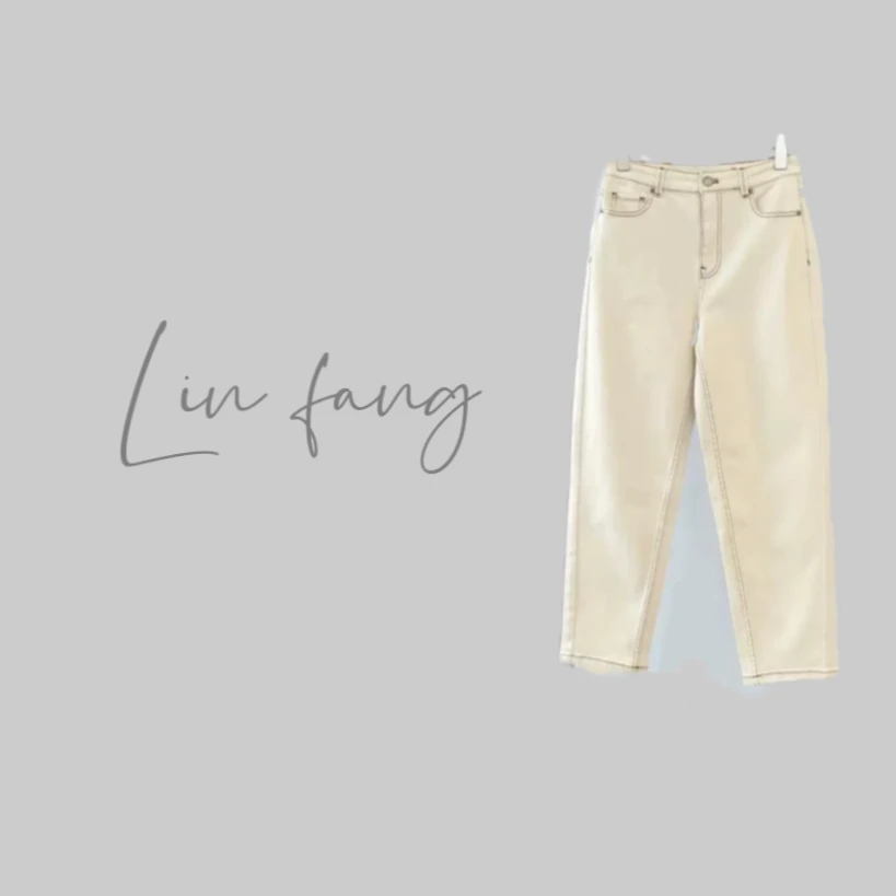 【土壤牛仔裤】2025春季新款棉弹力牛仔锥裤 柜同款