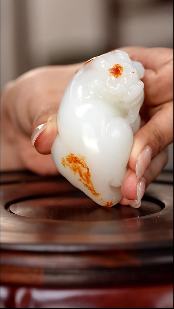 未镶嵌和田玉挂件龙*天和田玉