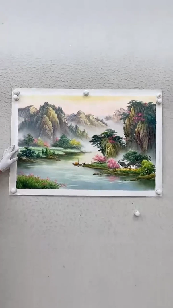 油画油画-麻布-60-90厘米
