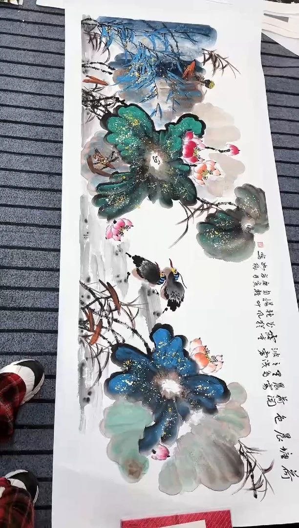 精品国画花鸟作品