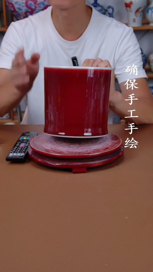 摆件景德镇手工手绘陶瓷摆件30