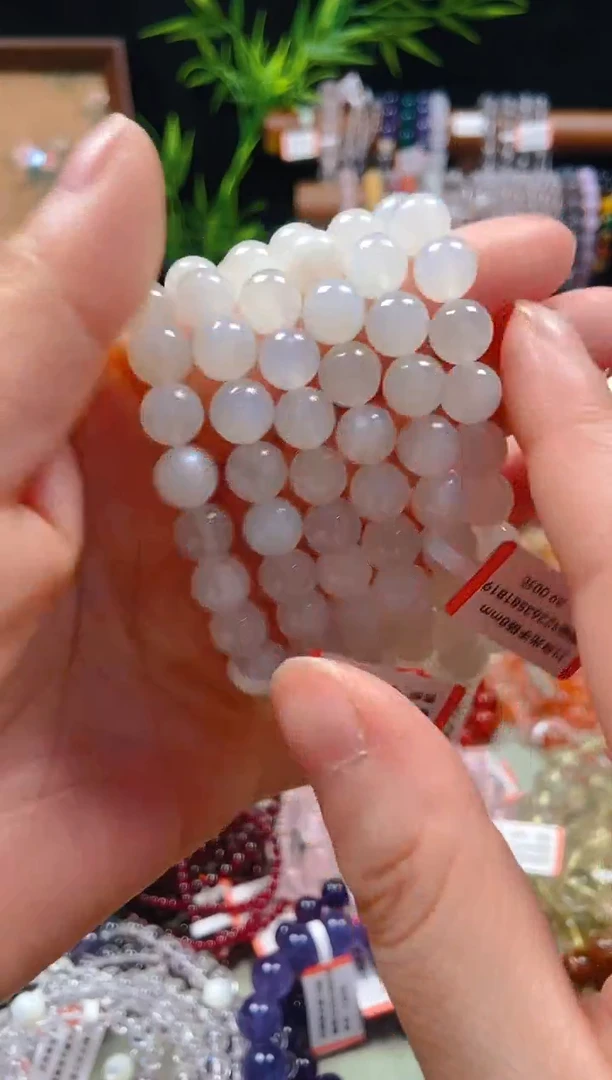 【闪购商品】水晶手链未镶嵌白月光8m