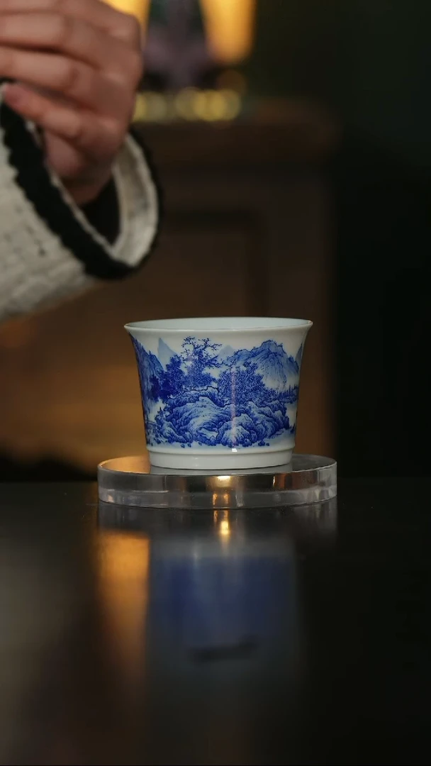 摆件陶景德镇陶瓷杯/碟/盘/碗