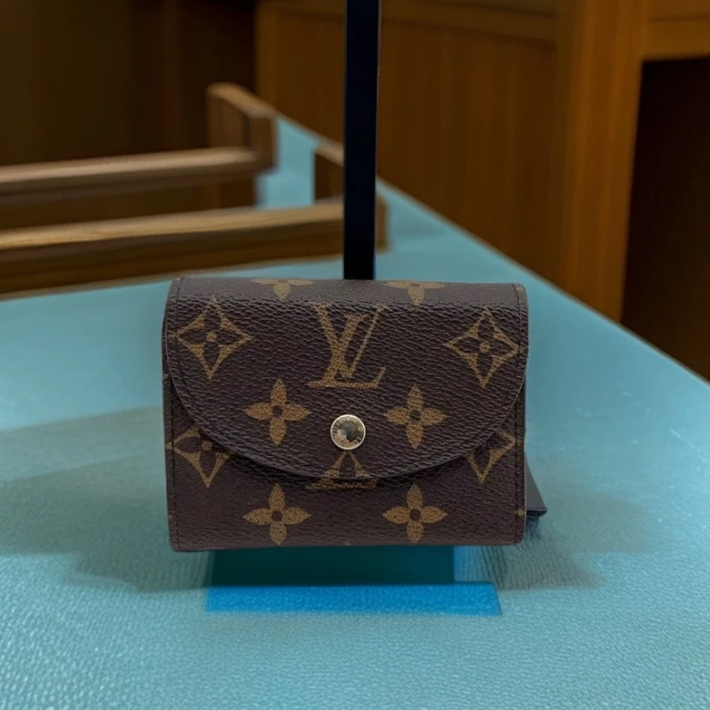 95新 LouisVuitton/路易威登  老花短款钱包 1670 5766