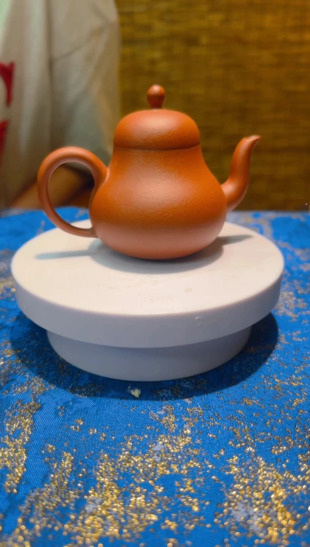 半手工紫砂壶梨形壶